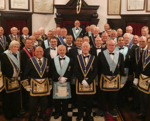 Lancashire Scouting Lodge of Allegiance members