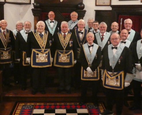 Lancashire Scouting Lodge of Allegiance members