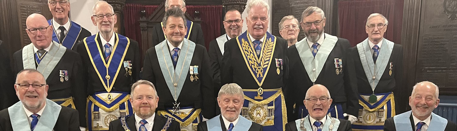 Members of Whalley Arches Lodge